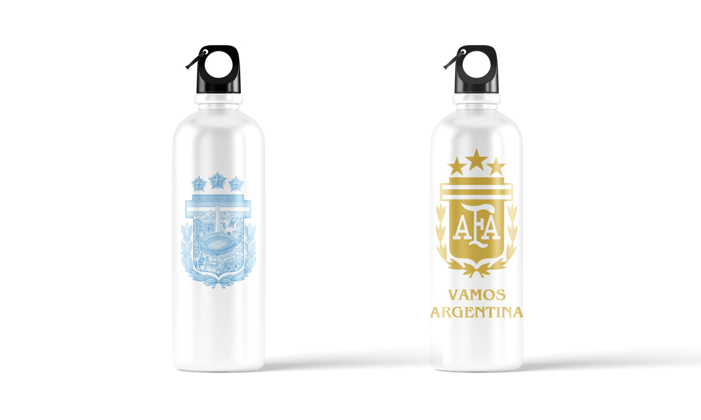 Argentina Football Heritage Water Bottle