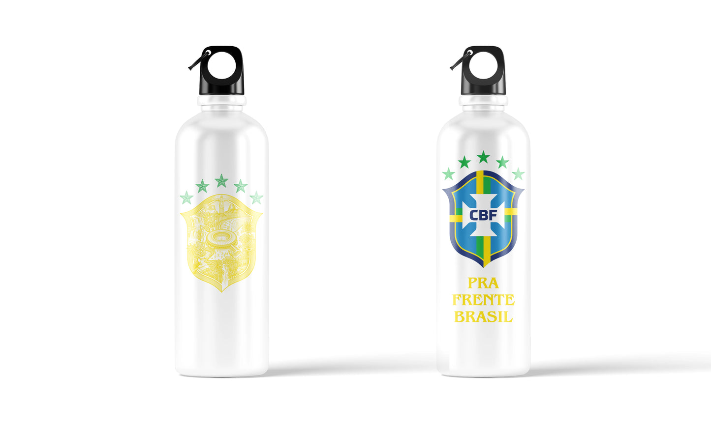 Brazil Football Heritage Water Bottle