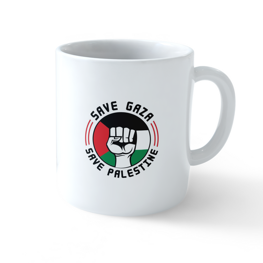 Save Gaza & Save Palestine Mug Set