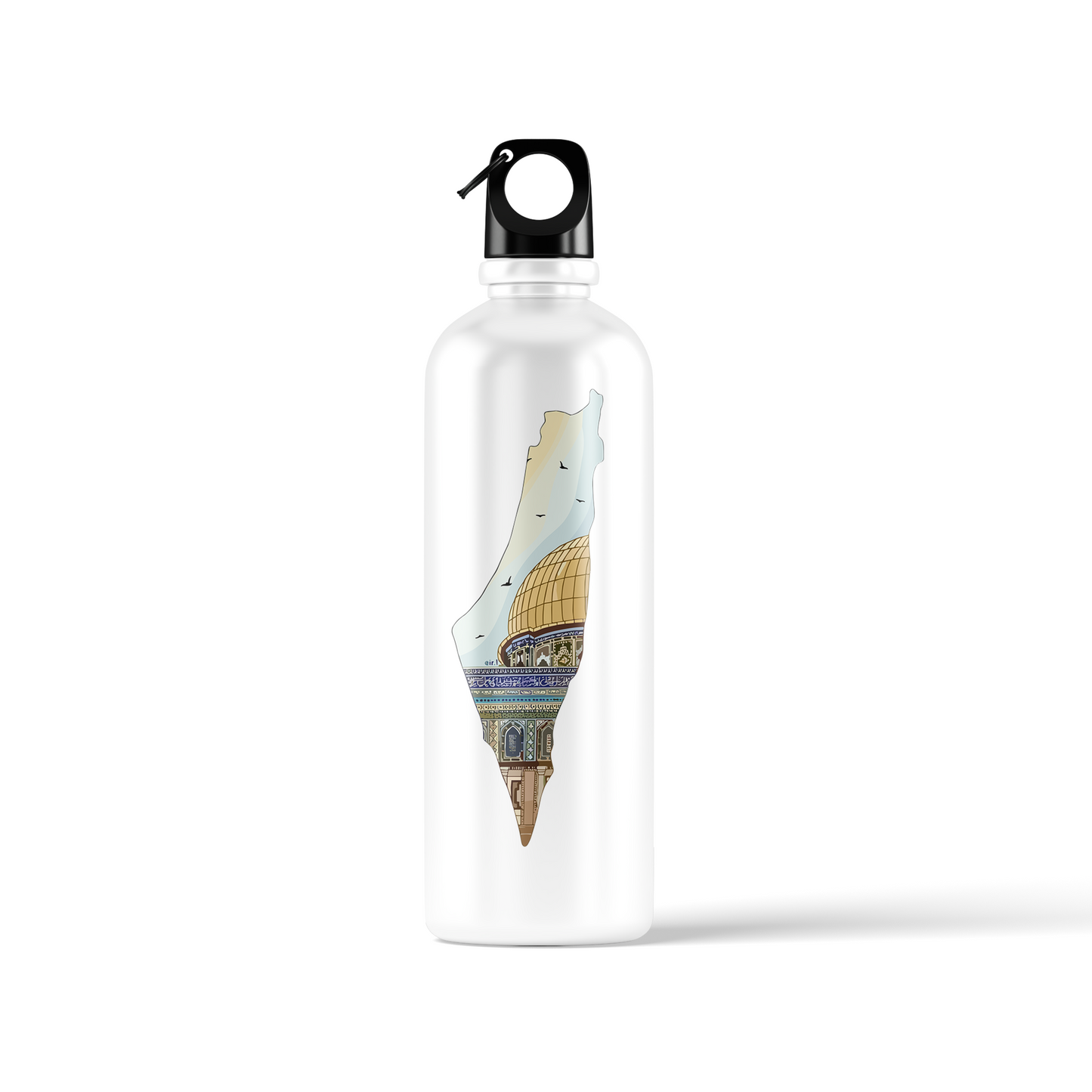 Palestine Sublimation Water Bottle – Stand With Palestine Design – 500ml