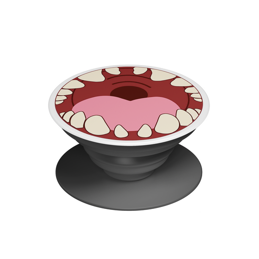 Mouth Cartoon Pop Socket – Phone Grip & Stand