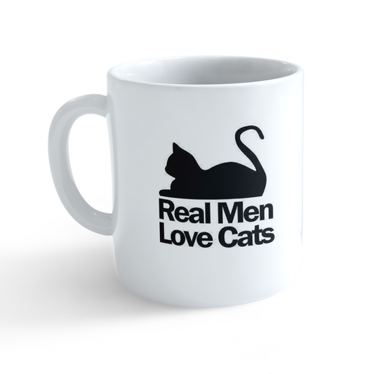 Real Men Love Cats Mug