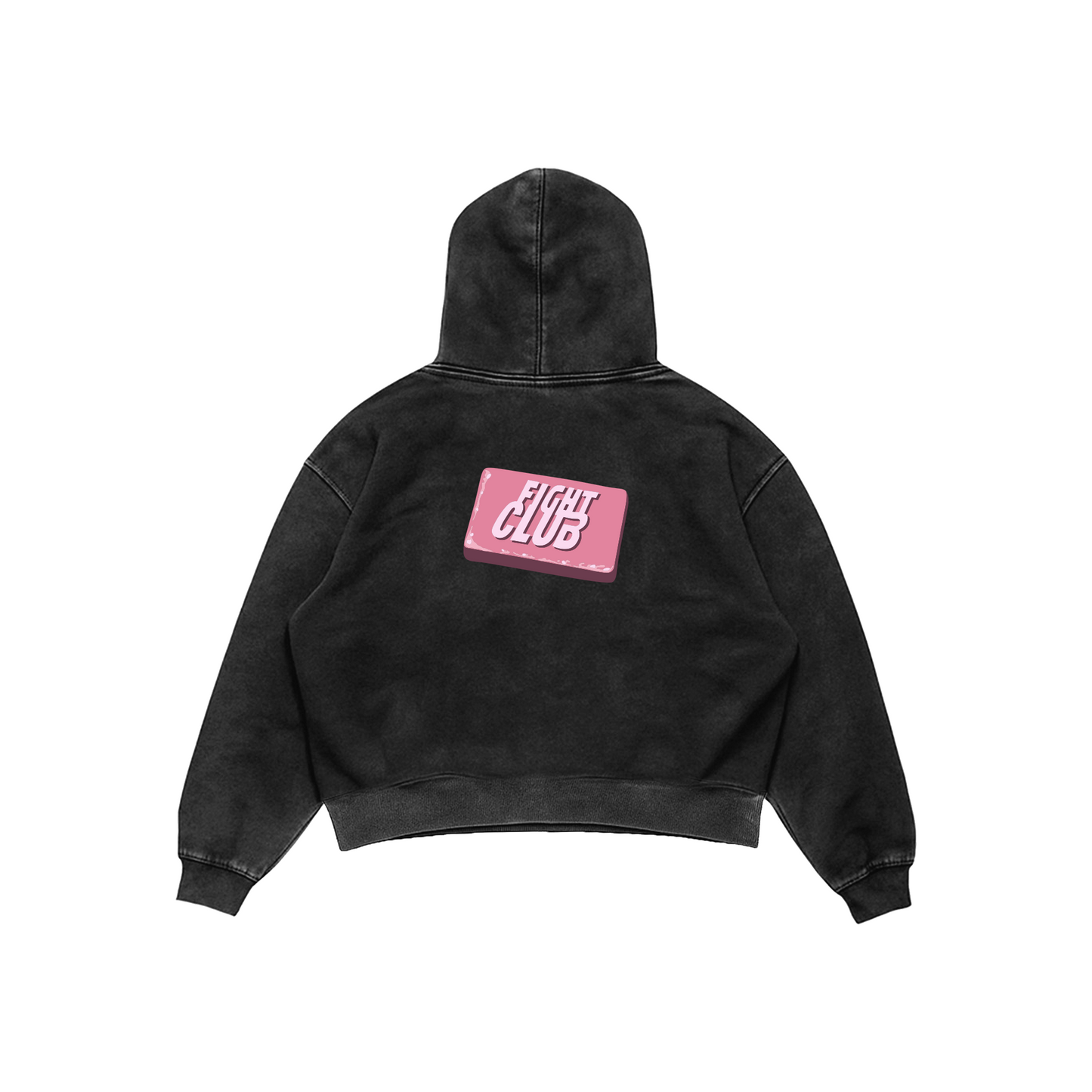 Fight Club Acid Wash Hoodie – Soap Bar Edition