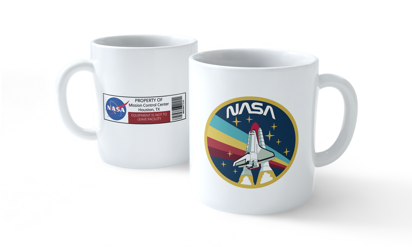 NASA Shuttle Retro Mug