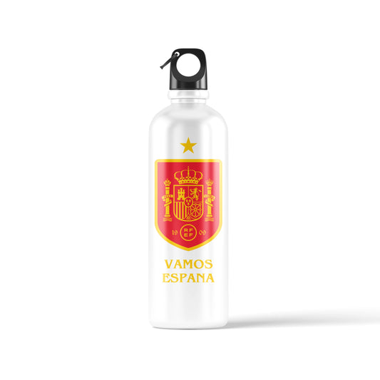 "Vamos España" Spain Football Heritage Water Bottle