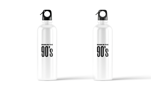 Born in the 90’s Sublimation Water Bottle – 500ml