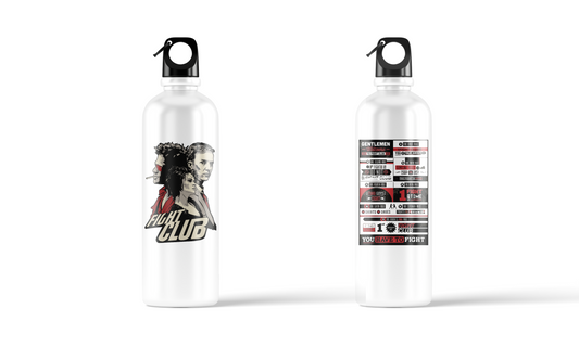 Fight Club Sublimation Water Bottle – 500ml