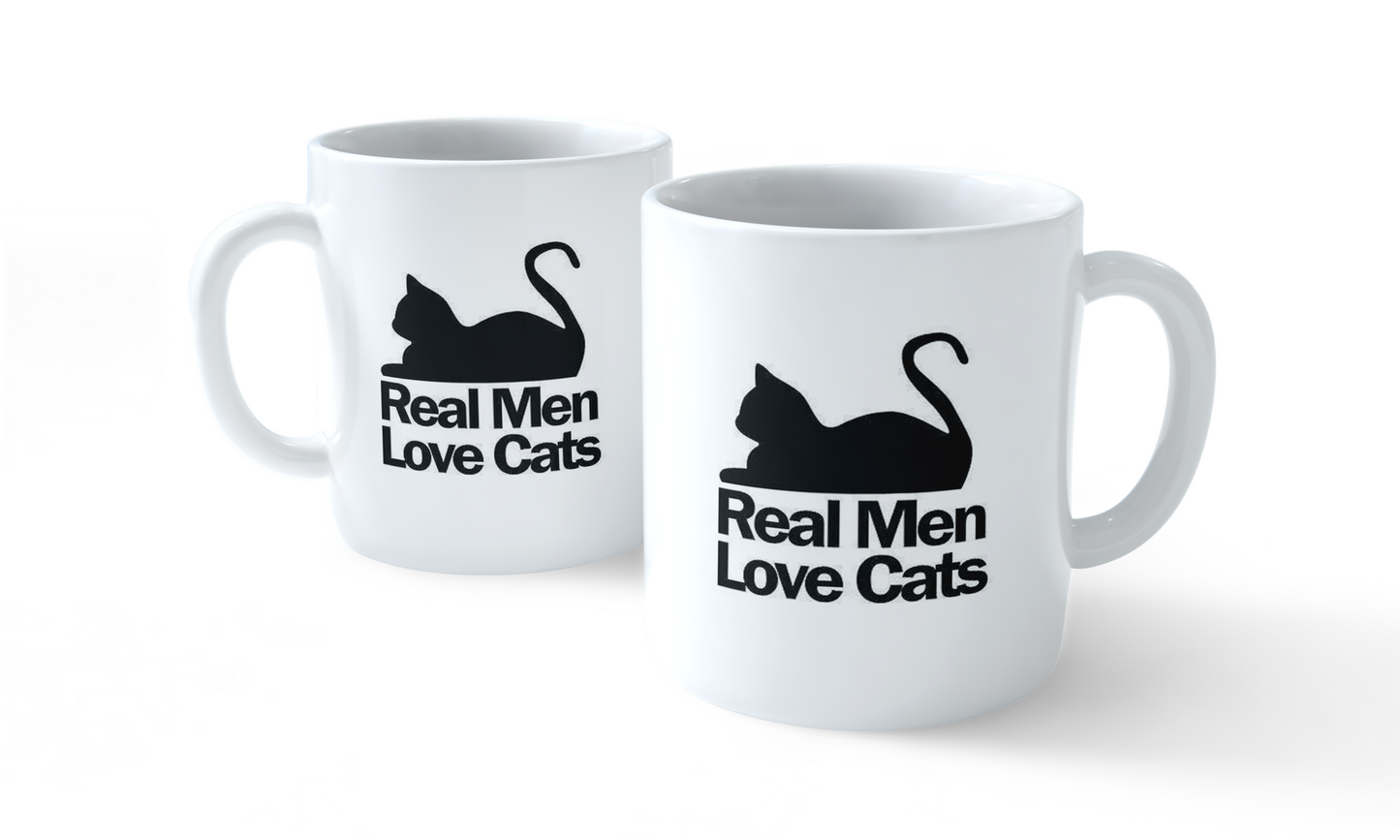 Real Men Love Cats Mug