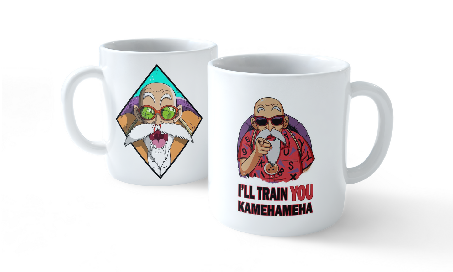 Master Roshi Kamehameha Mug