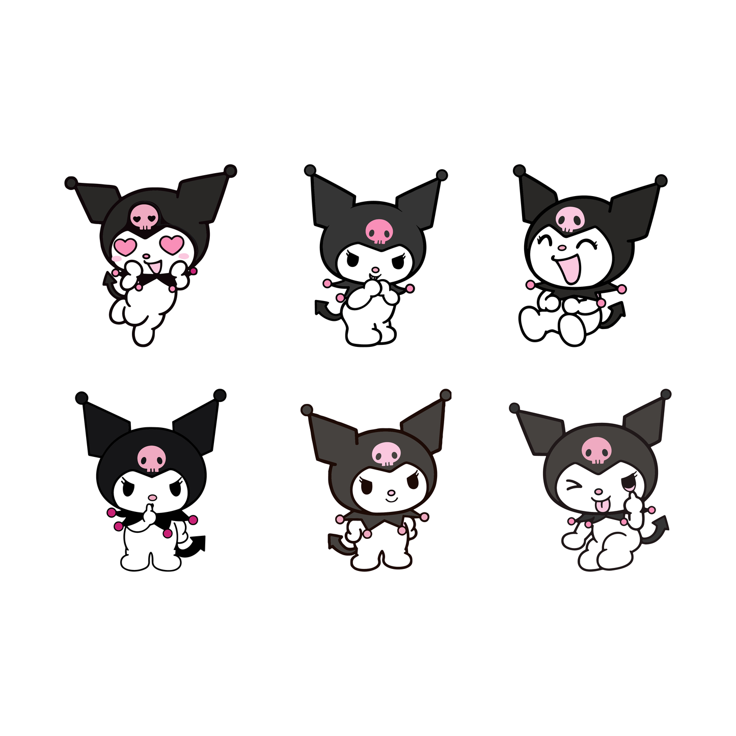 Kuromi Sticker Pack (Copy)