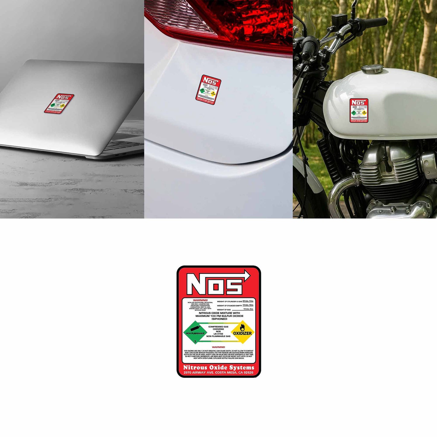 NOS (Label) Sticker