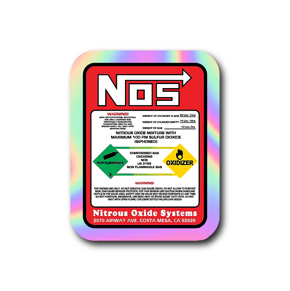 NOS (Label) Sticker