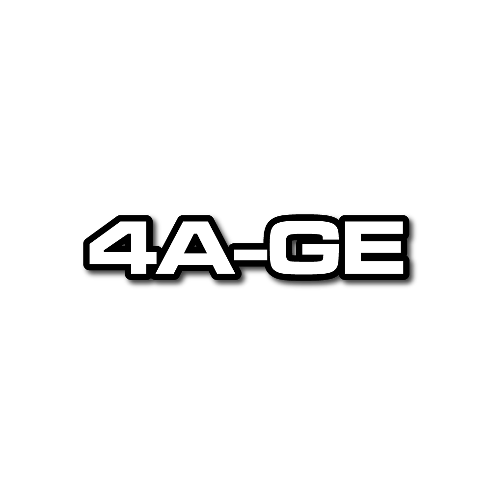 4A-GE Sticker