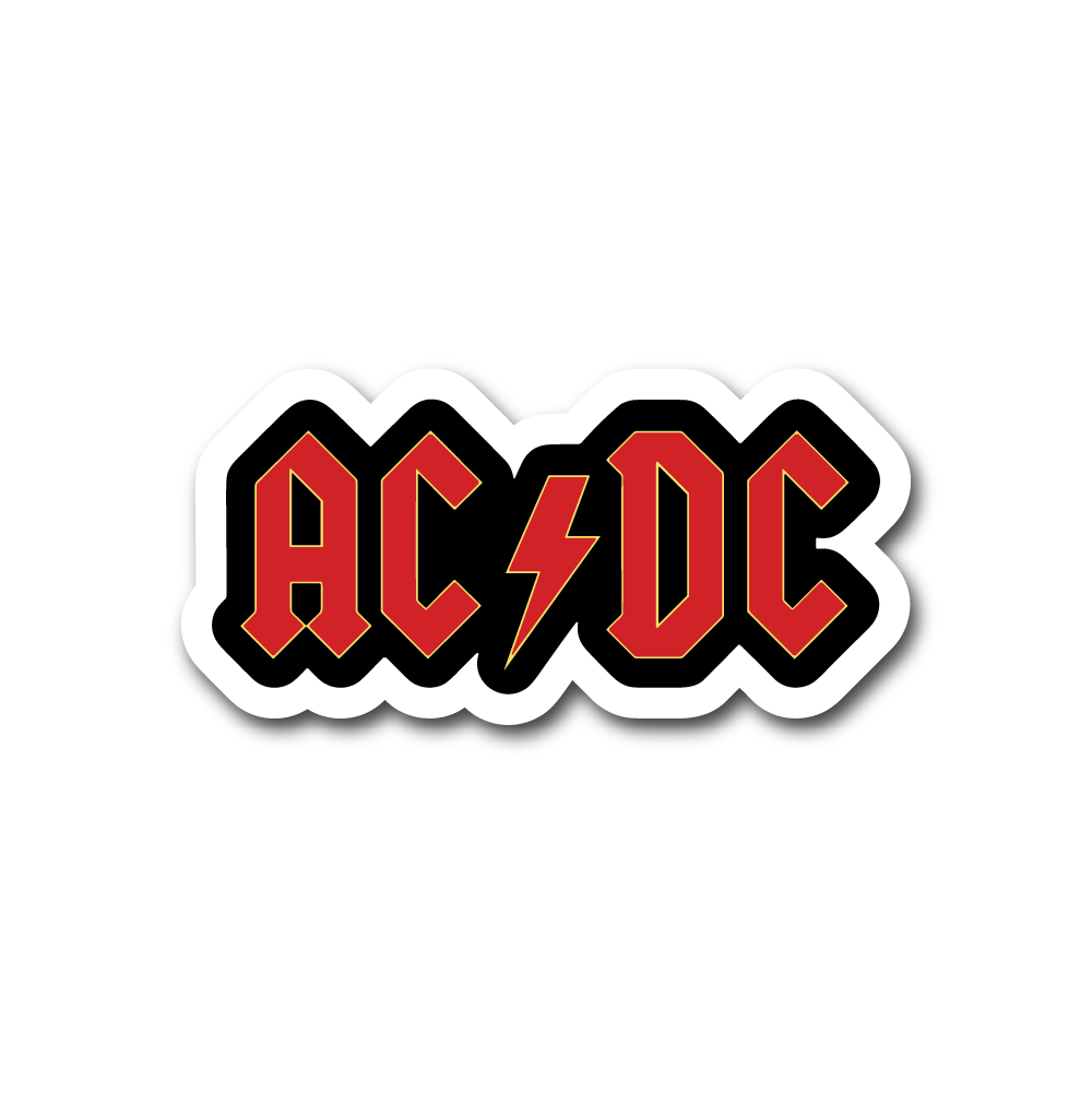 AC/DC Sticker