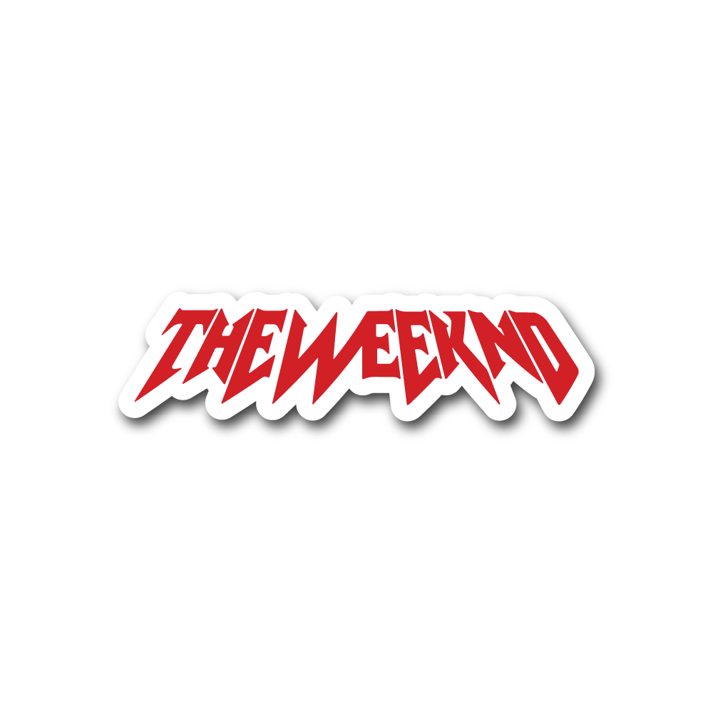 THE WEEKND Sticker