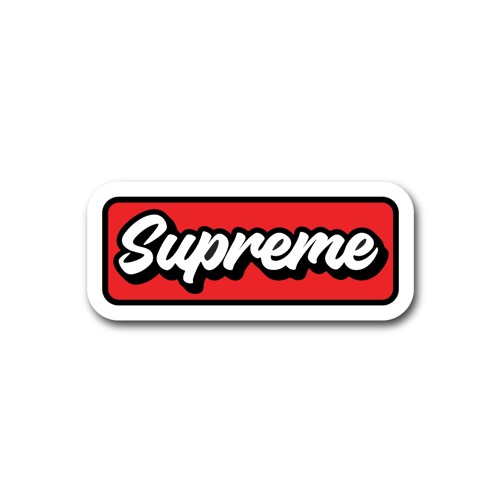 Supreme (Red Box Logo) Sticker