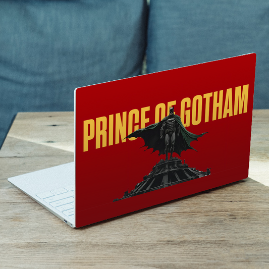 Batman “Prince of Gotham” MacBook Case – Red & Yellow
