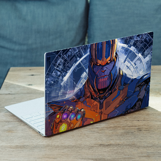Thanos “Infinity Gauntlet” MacBook Case – Purple & Cosmic Glow