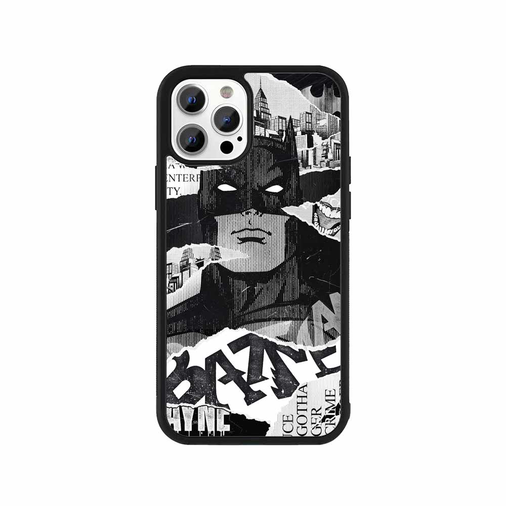 Batman Monochrome Collage Phone Case