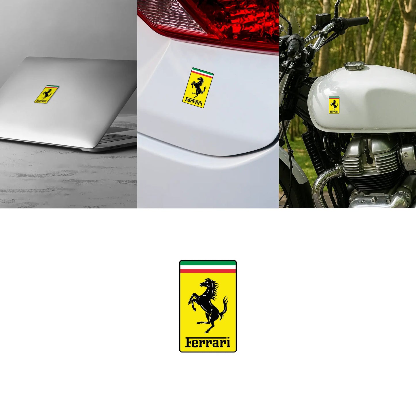 Ferrari Logo Sticker