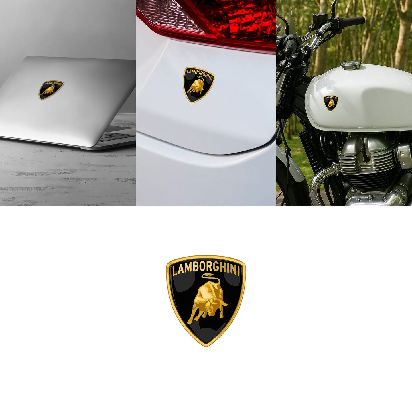 Lamborghini Logo Sticker