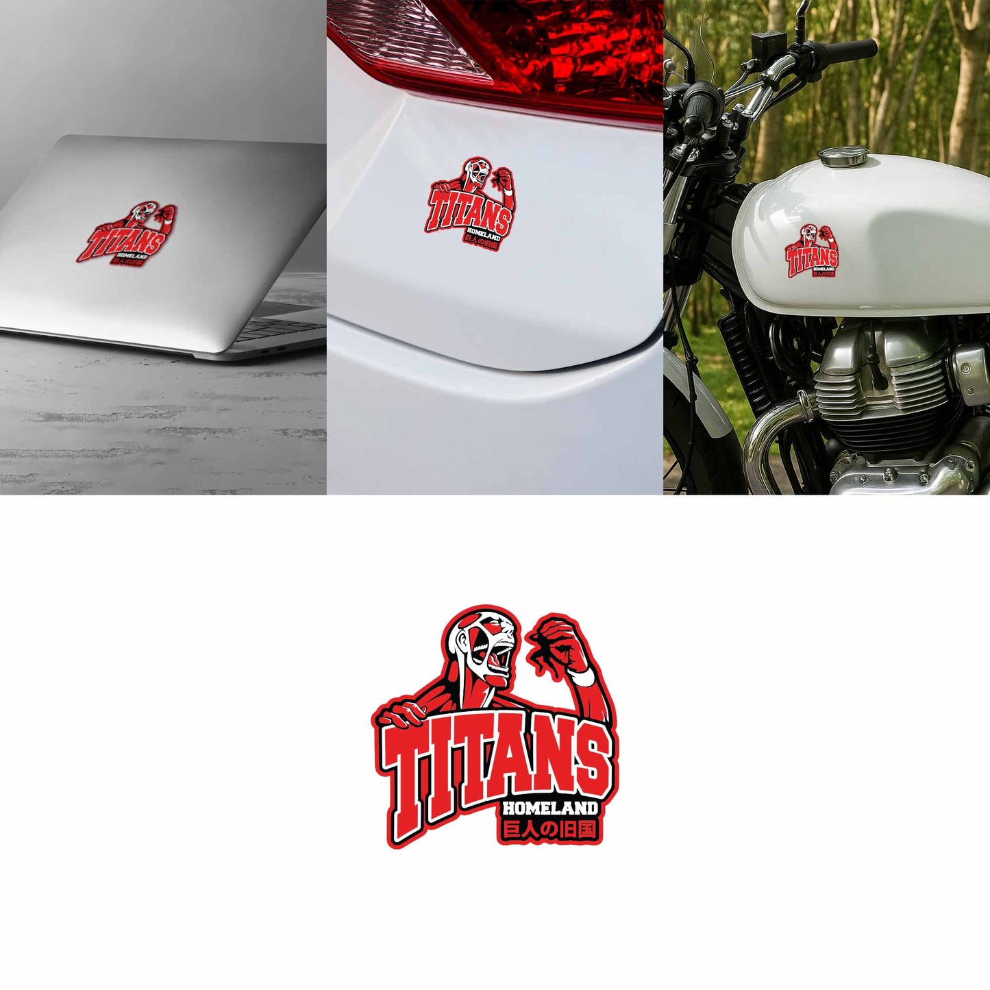 Titans Homeland (AoT) Sticker