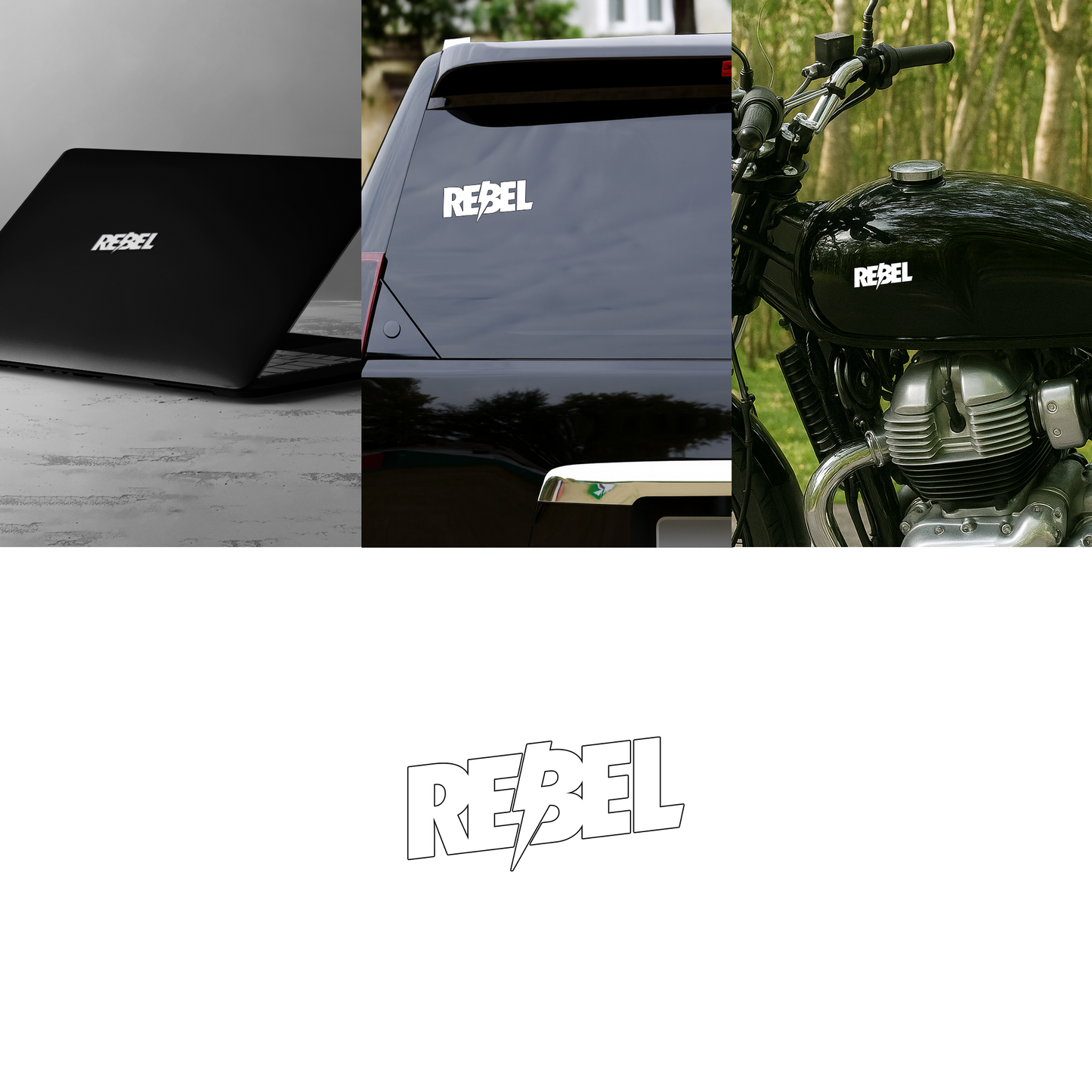REBEL Sticker