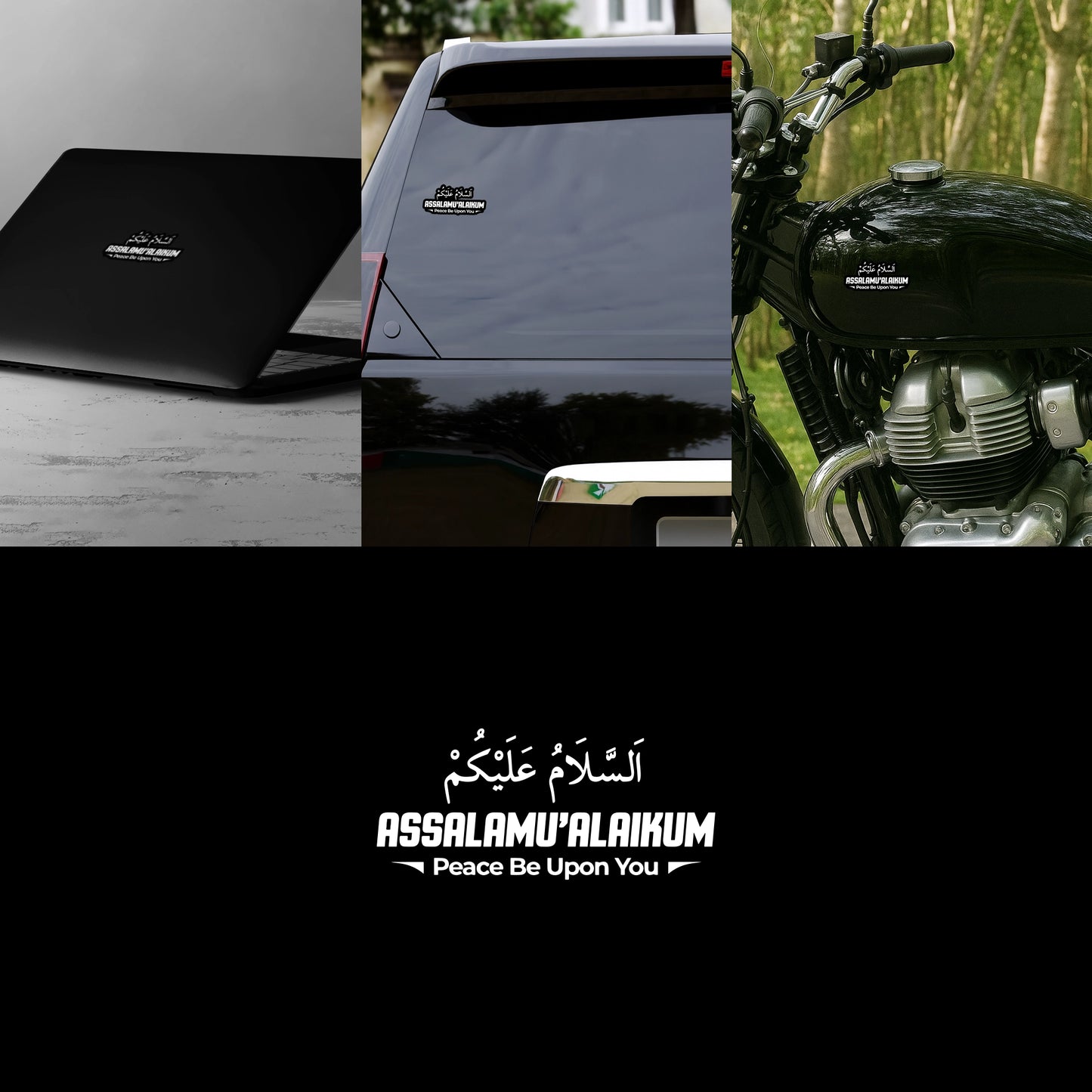 "Assalamu Alaikum" Peace Greeting Sticker