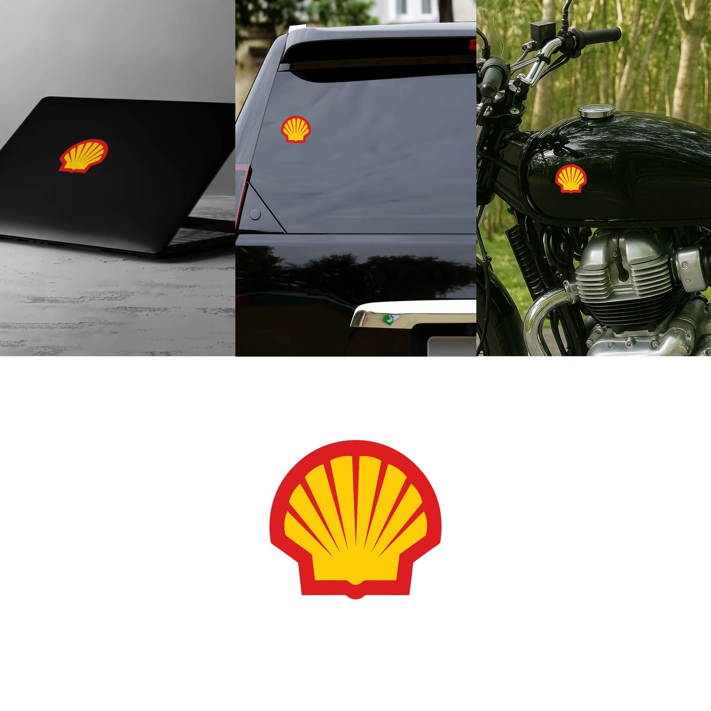 Shell Logo Sticker