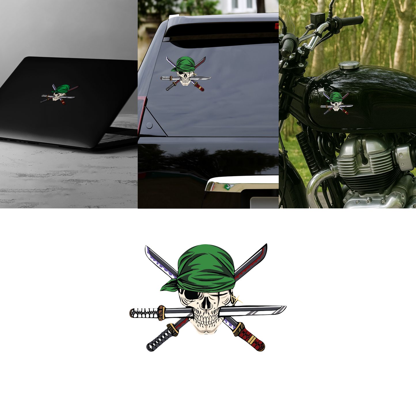 Zoro Sword Pose Sticker