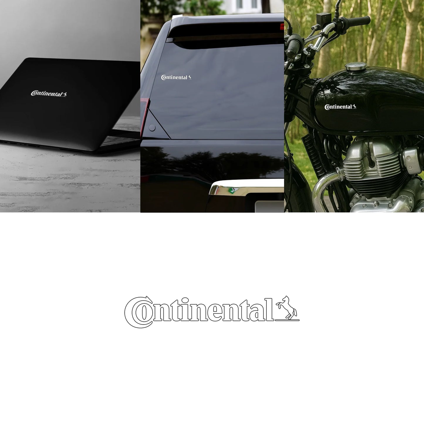 Continental Tires Logo Sticker