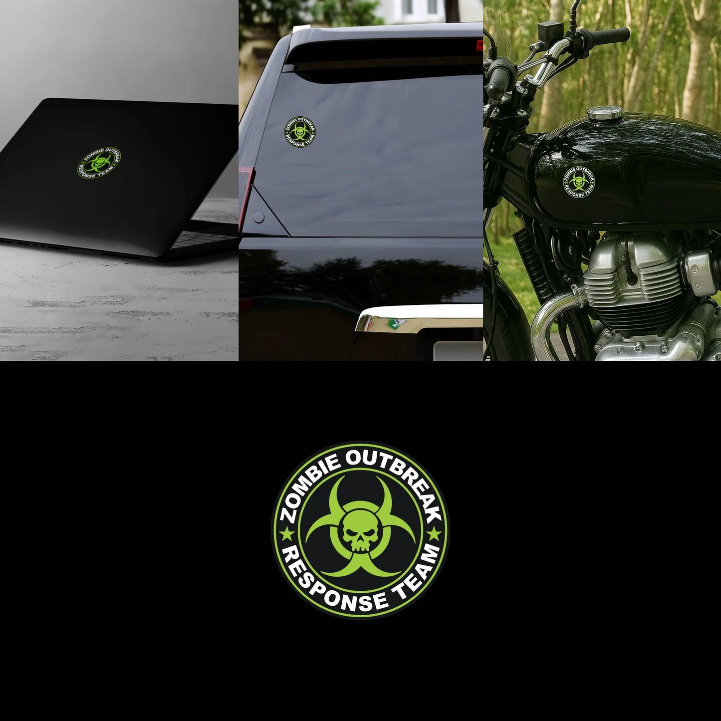 Zombie Outbreak Response Team Sticker