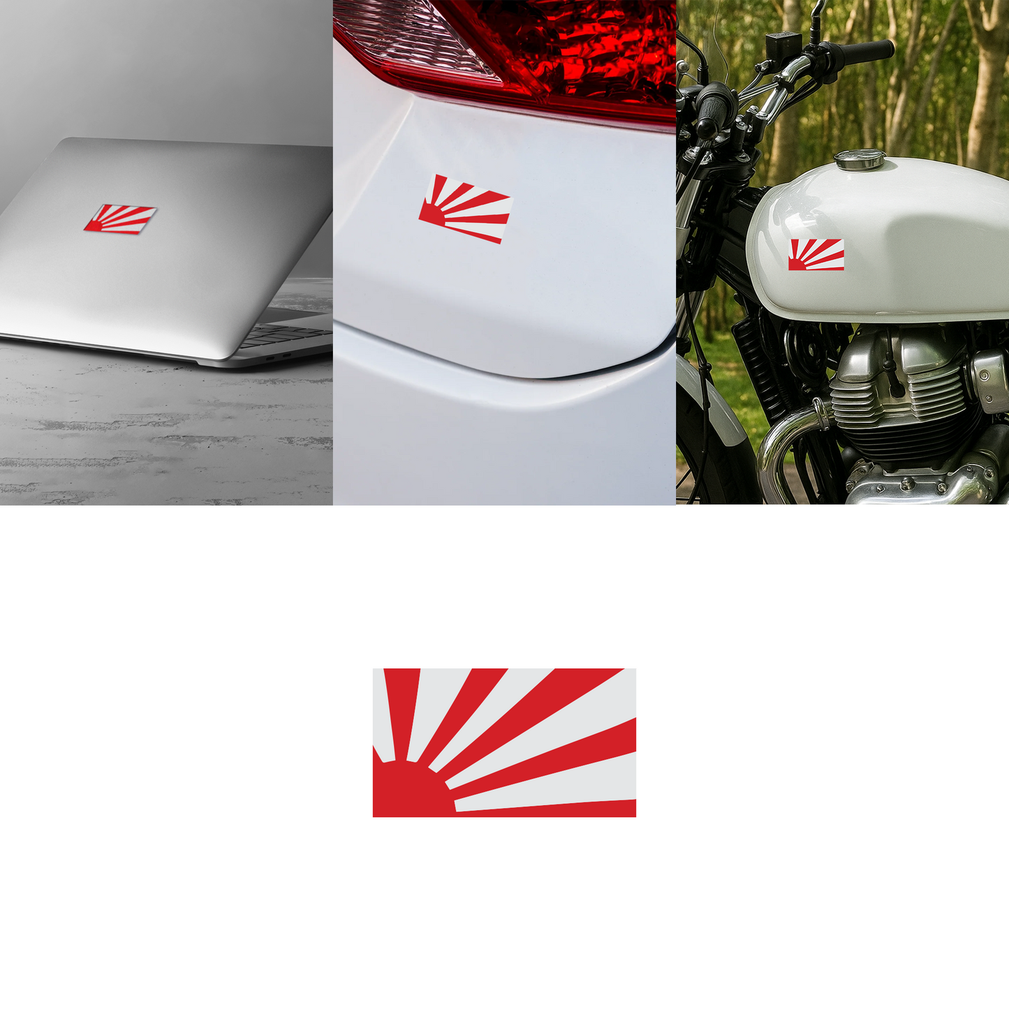 Rising Sun Flag Sticker