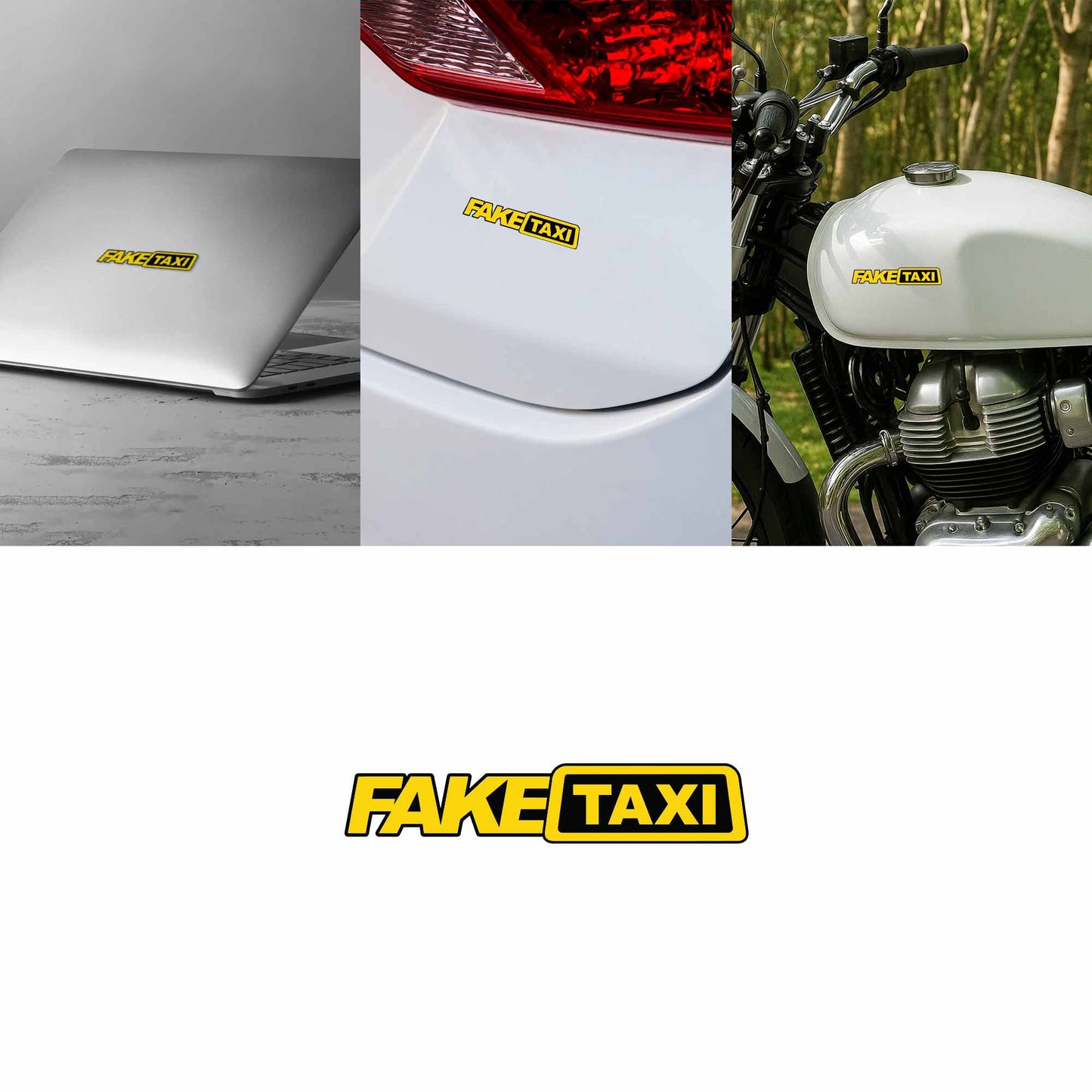 FAKE TAXI Sticker