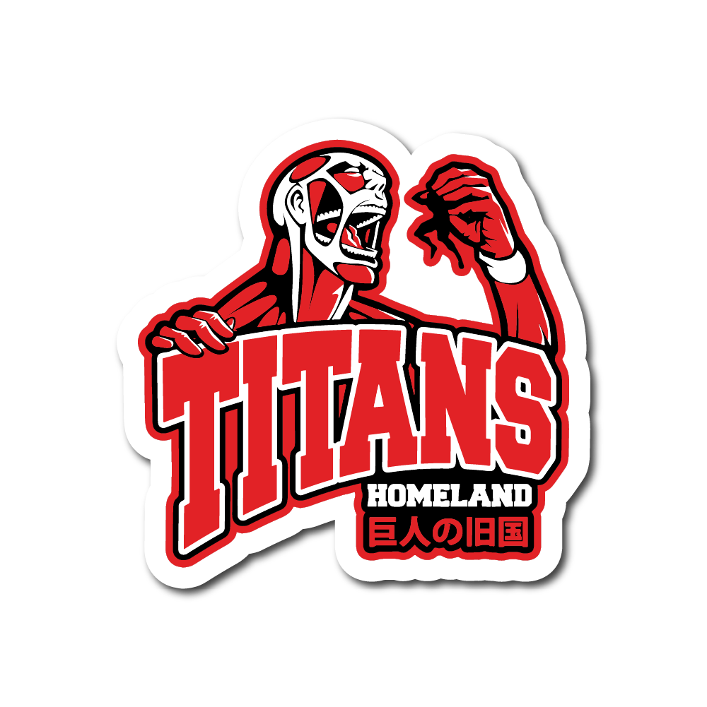 Titans Homeland (AoT) Sticker