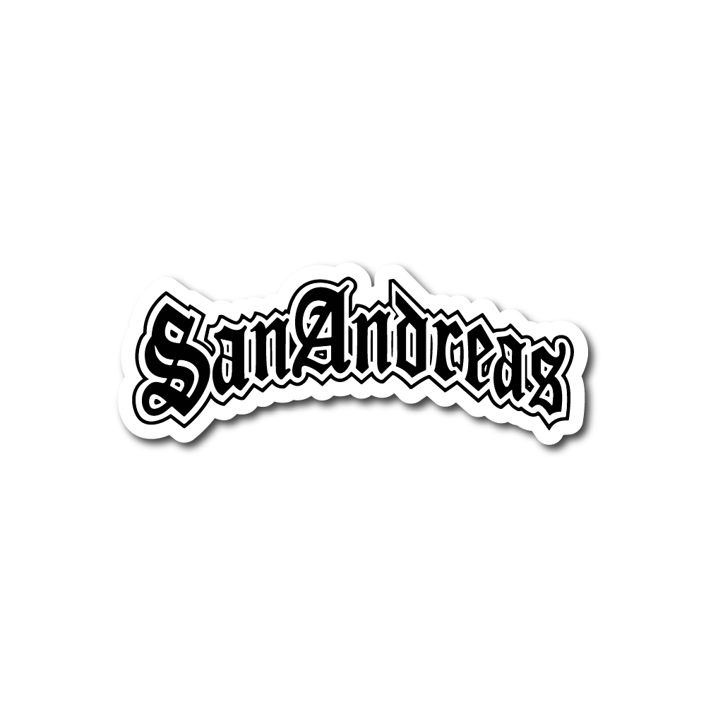 San Andreas Sticker