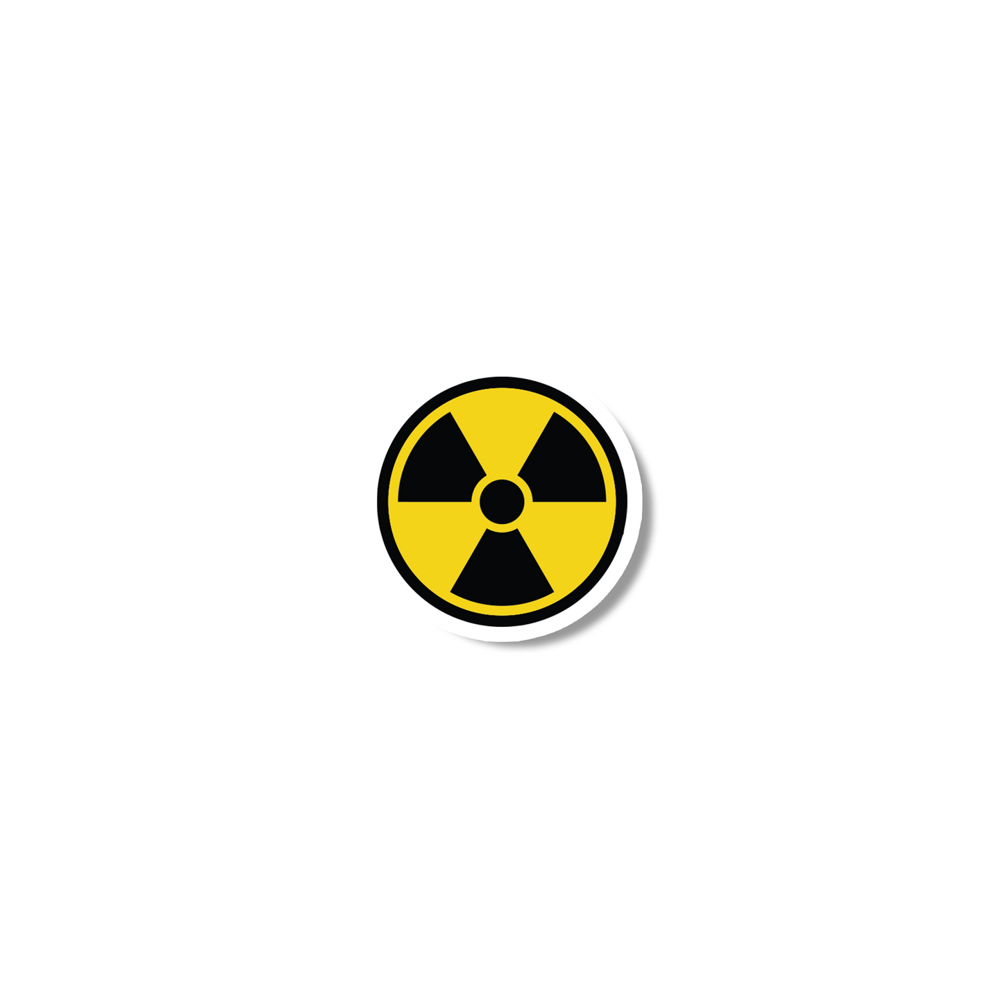 Radiation Symbol Sticker