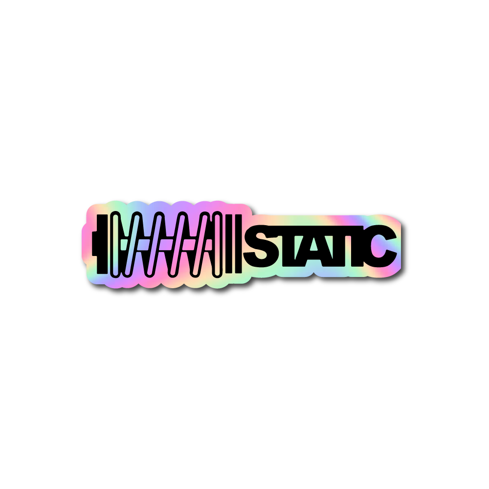 STATIC Sticker