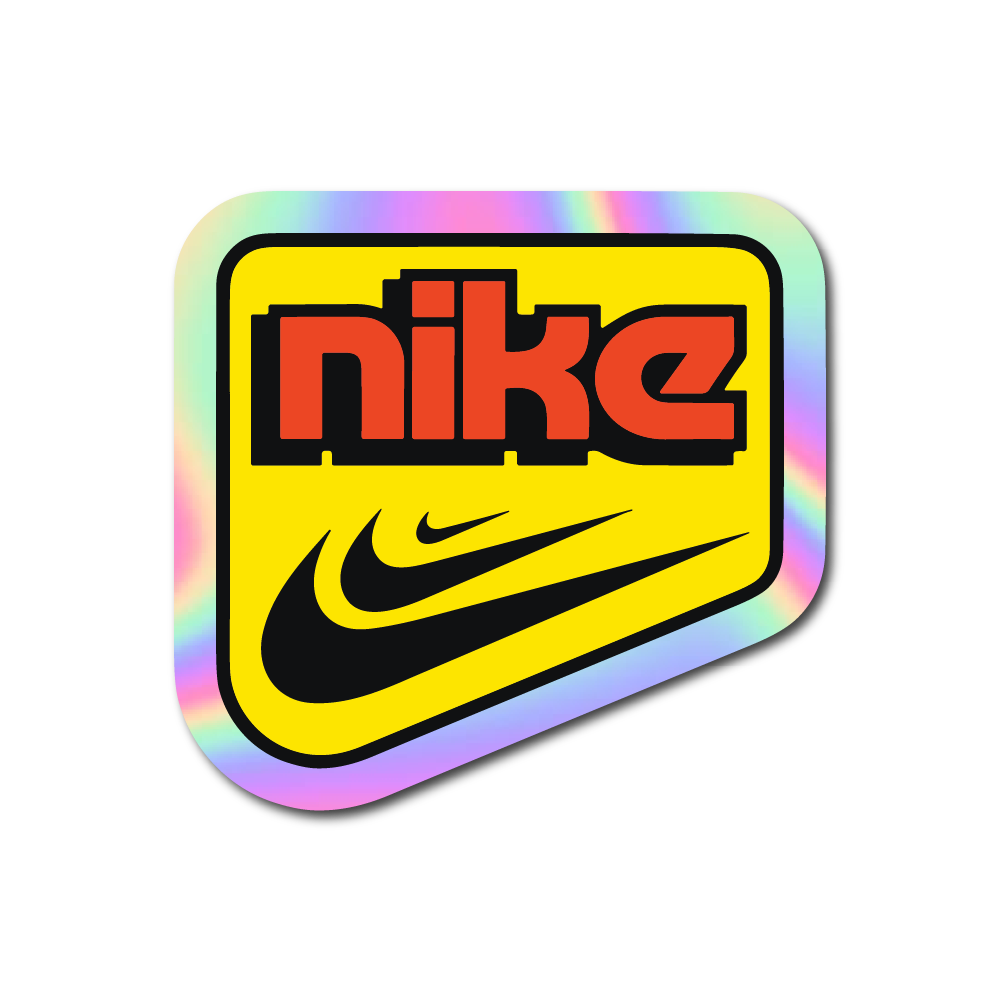 Nike (Yellow Box Logo) Sticker
