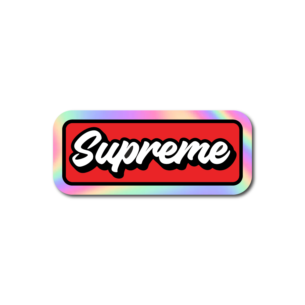 Supreme (Red Box Logo) Sticker