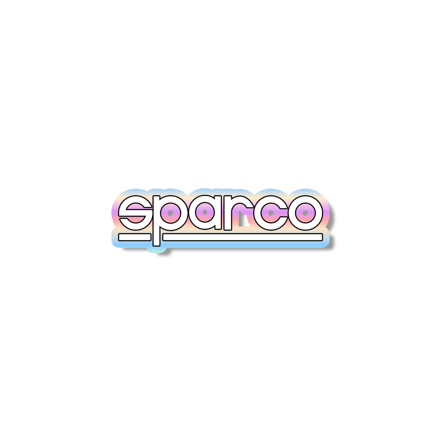 sparco Sticker