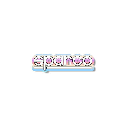 sparco Sticker