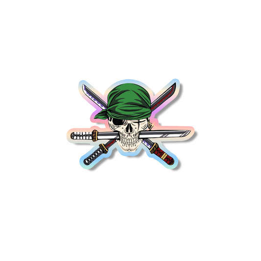 Zoro Sword Pose Sticker