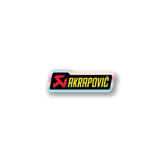 Akrapovi? Exhaust Logo Sticker