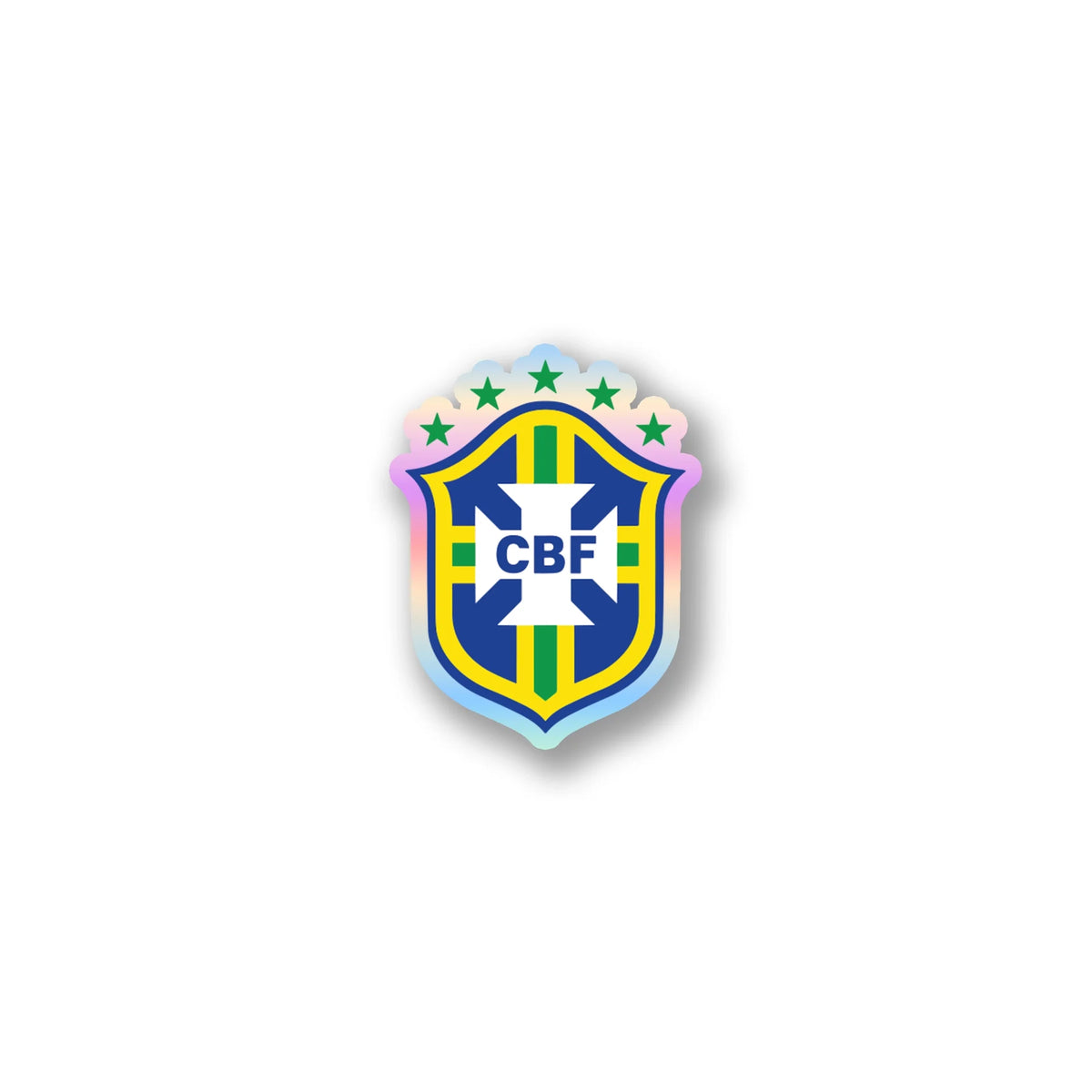 Brazil Football Confederation (CBF) Logo Sticker