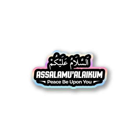 "Assalamu Alaikum" Peace Greeting Sticker