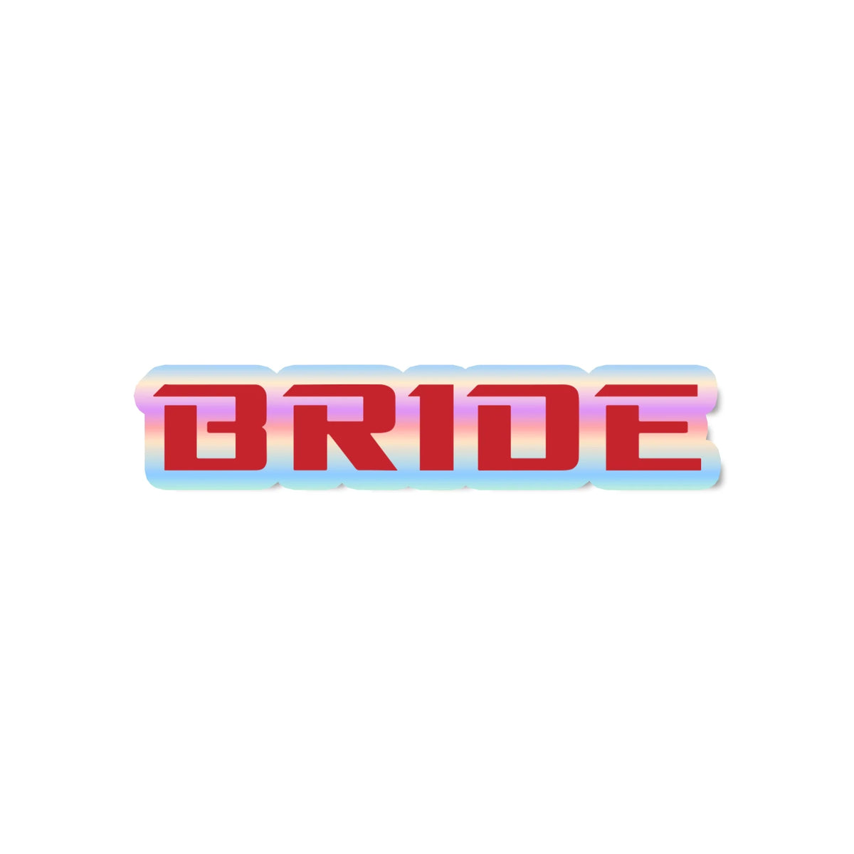 Bride Racing Logo Sticker