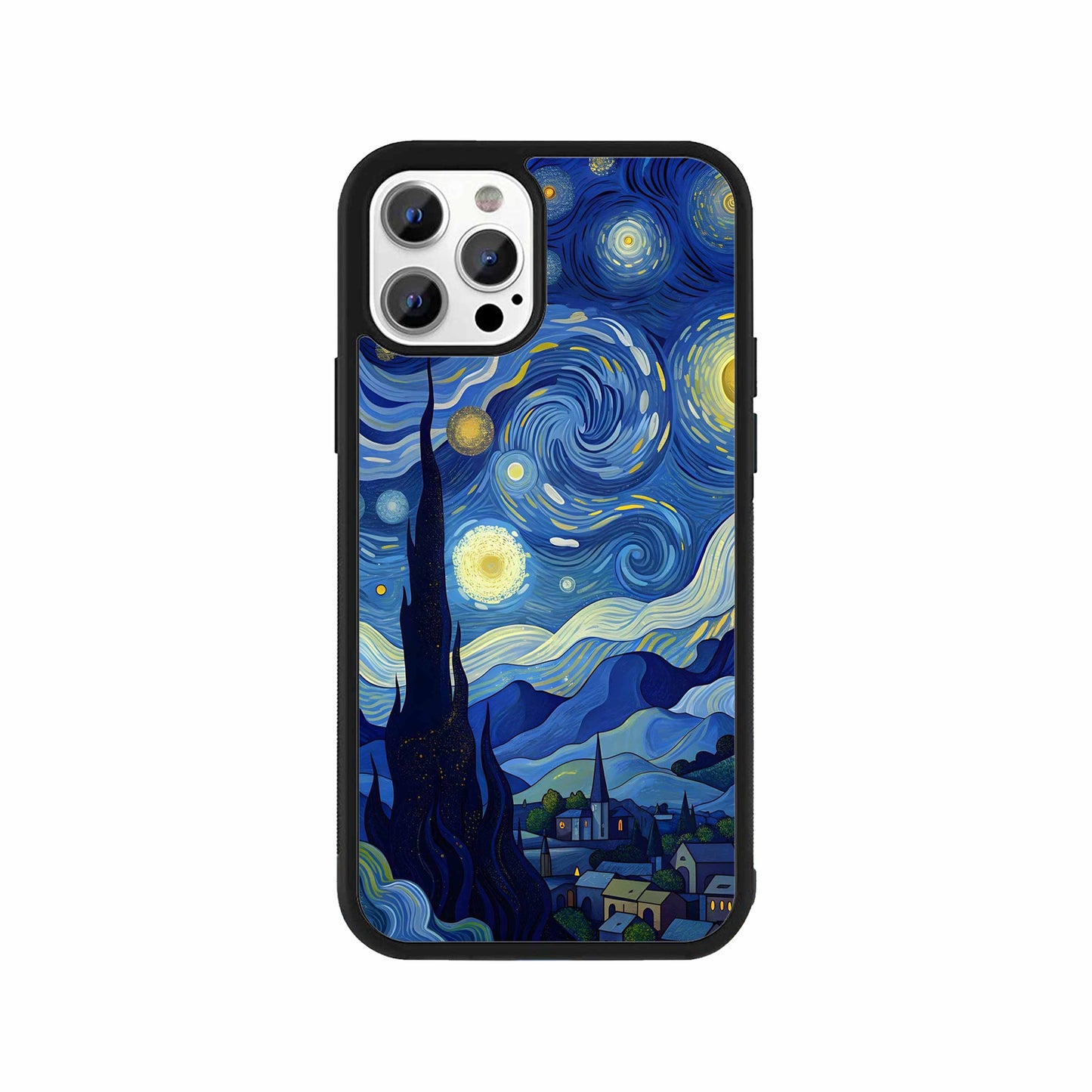Starry Night Art Phone Case – Van Gogh inspired artistic design by Stick-On