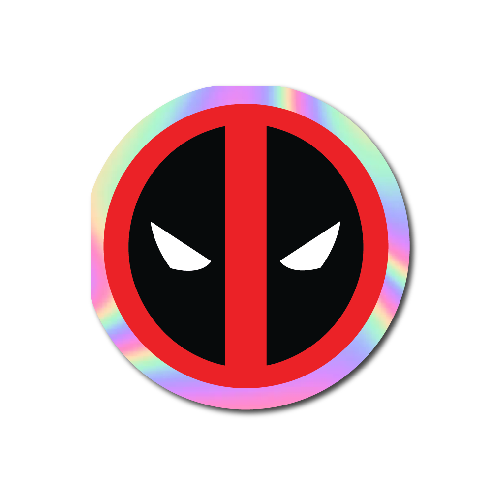 Deadpool Mask Sticker