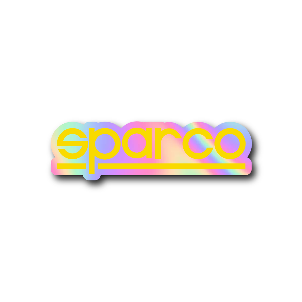 sparco Sticker